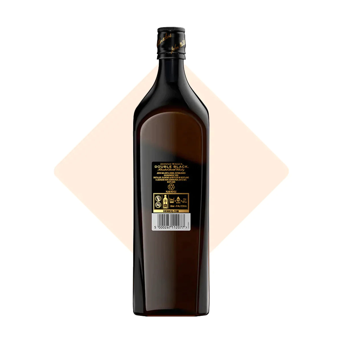 Whisky Johnnie Walker - Double Black 1L  12 unidades