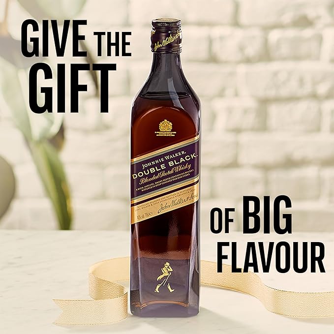 Whisky Johnnie Walker - Double Black 1L  12 unidades