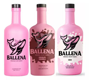 Kit Licor Ballena + Ballena Coco + Ballena Chocolate 750ml